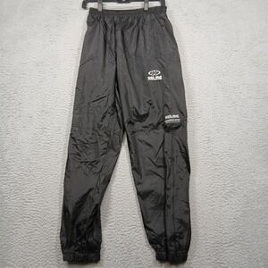 Kelme Fútbol‎ Track Pants Men's XS Black Nylon Windbreaker NWT Vintage Style